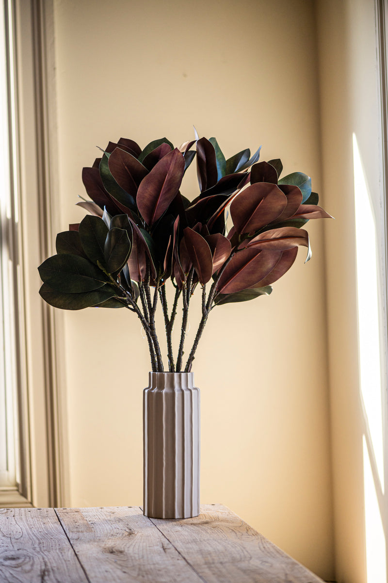 32 Inch Orange Magnolia Branch