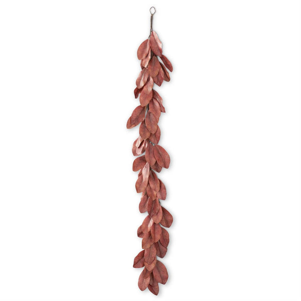 72 Inch Orange Magnolia Garland