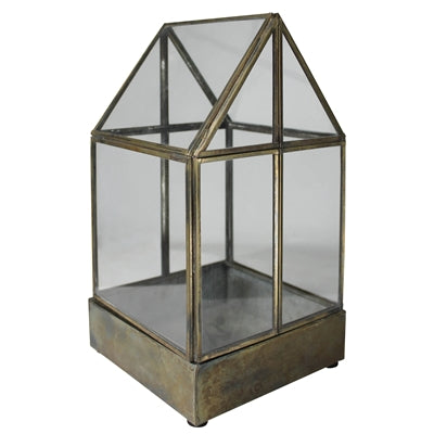 Pike Terrarium, Leaded Glass - Sm