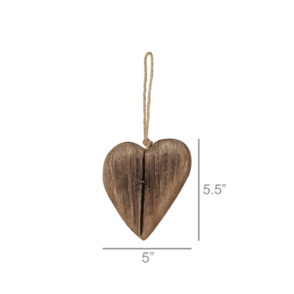 Mended Wood Heart