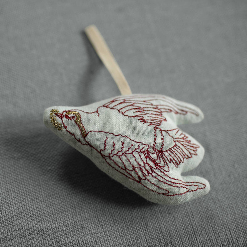 Noah Dove - Lavender & Cotton filled Ornament, Scented Token