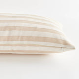 Grant Lumbar Indoor-Outdoor Pillow, Tan & Cream