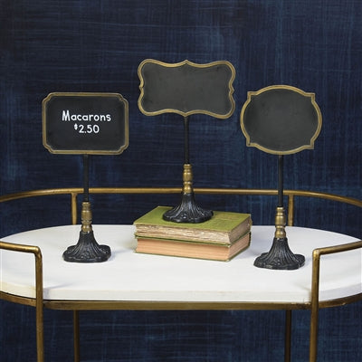 Carrel Chalkboard Stand - Rectangle