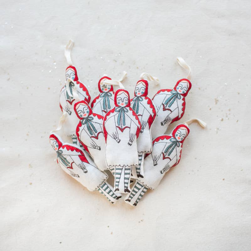 Little Red - Cotton & Lavender filled Ornament, Scented