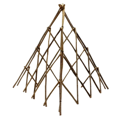 PYRAMID TWIG TRELLIS - LRG - NATURAL