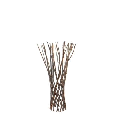 FLARED TWIG TRELLIS - SM - NATURAL