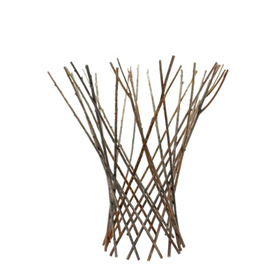 FLARED TWIG TRELLIS - MED - NATURAL