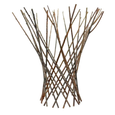 FLARED TWIG TRELLIS - LRG - NATURAL