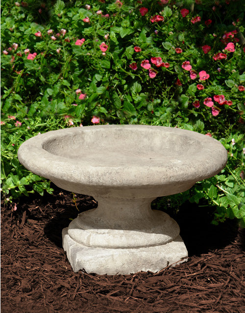 Camelot Birdbath