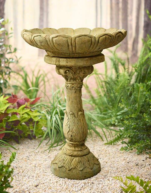 Lotus Birdbath