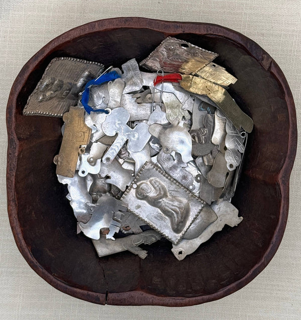 100 Assorted Vintage Milagros, Peru