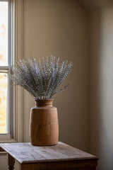 31 Inch Silver Glittered Stem w/Mini Teardrop