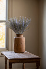 31 Inch Silver Glittered Stem w/Mini Teardrop