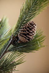 32 Inch Seafoam Long Needle Pine Stem w/Large