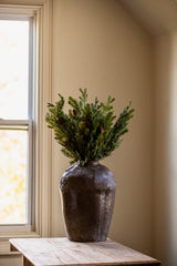30 Inch Mixed Pine Real Touch Stem w/Pinecones