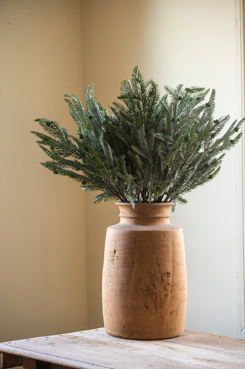 30 Inch Real Touch Pine Stem w/Pods