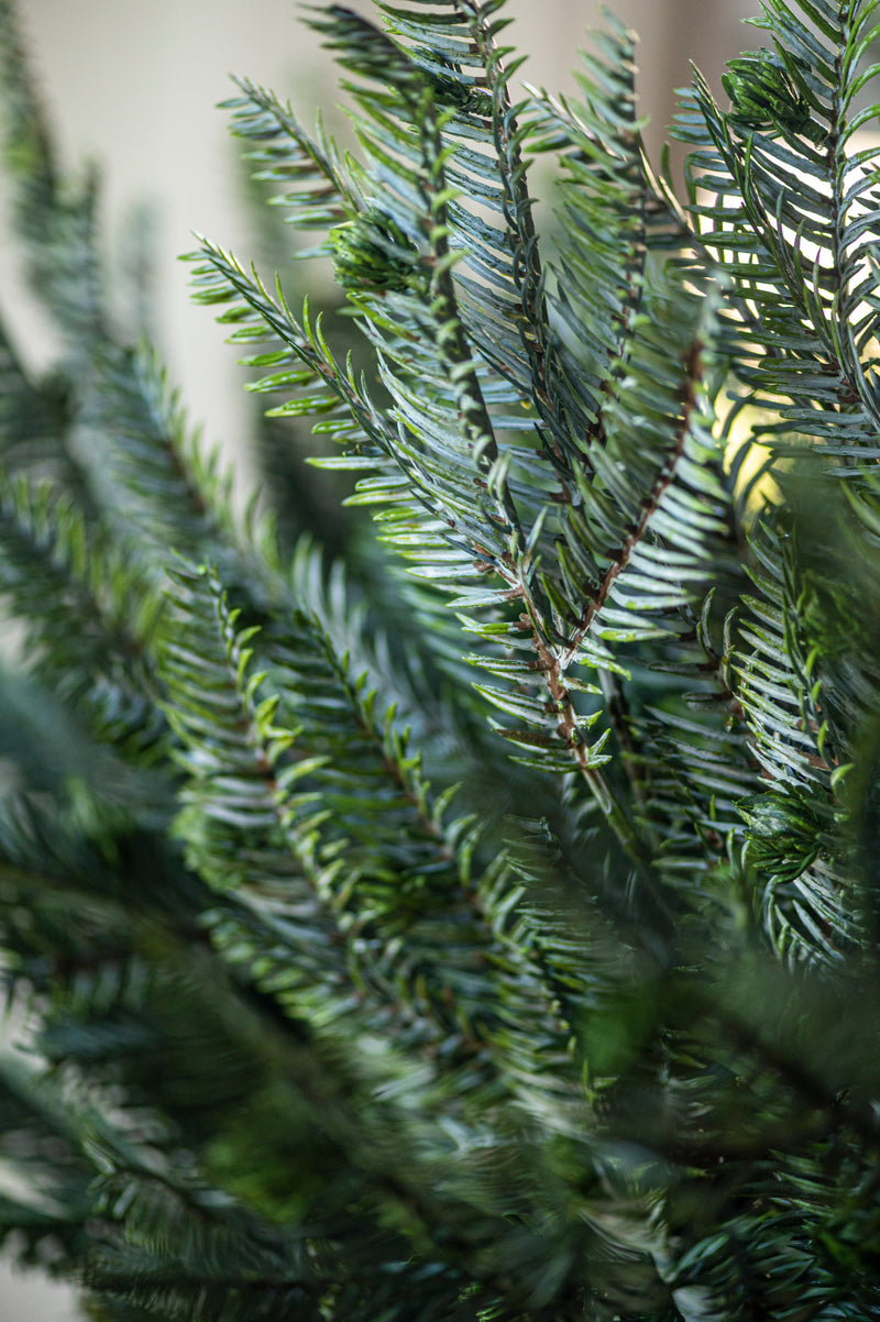 30 Inch Real Touch Pine Stem w/Pods