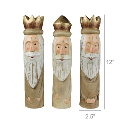 Wood Kings, Set of 3