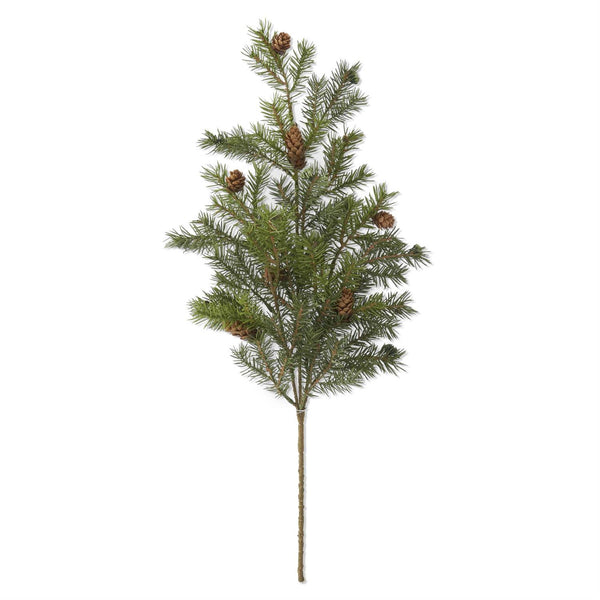 25.5 Inch Pine Stem w/Small Pinecones