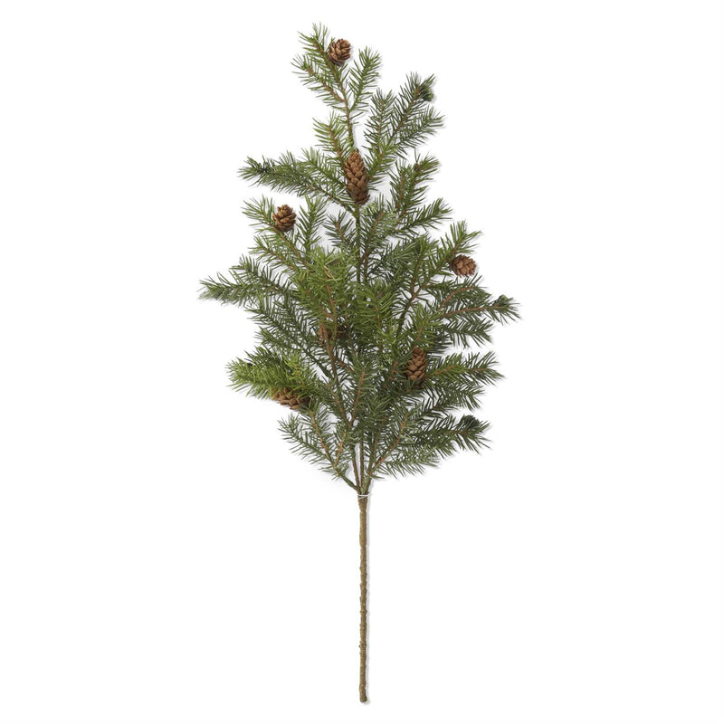 25.5 Inch Pine Stem w/Small Pinecones