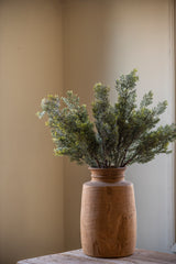 33 Inch Glittered Cedar Branch