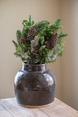 22 Inch Mixed Pine Bundle & Pinecones (8 Stems)