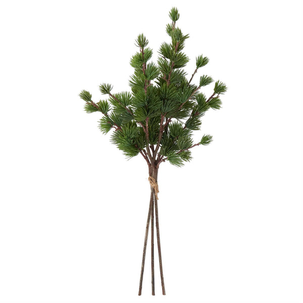 25.5 Inch Real Touch Larch Pine Bundle (3 Stems)
