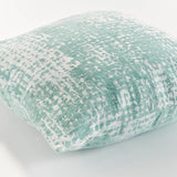 Hana Square Indoor-Outdoor Pillow 24", Teal Blue