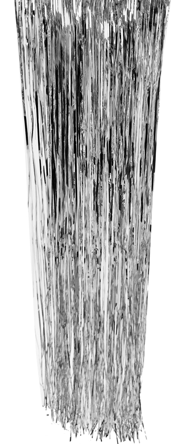 Lametta thick silver 2 sheets 20x95cm