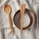 Olive Wood Corner Spatula