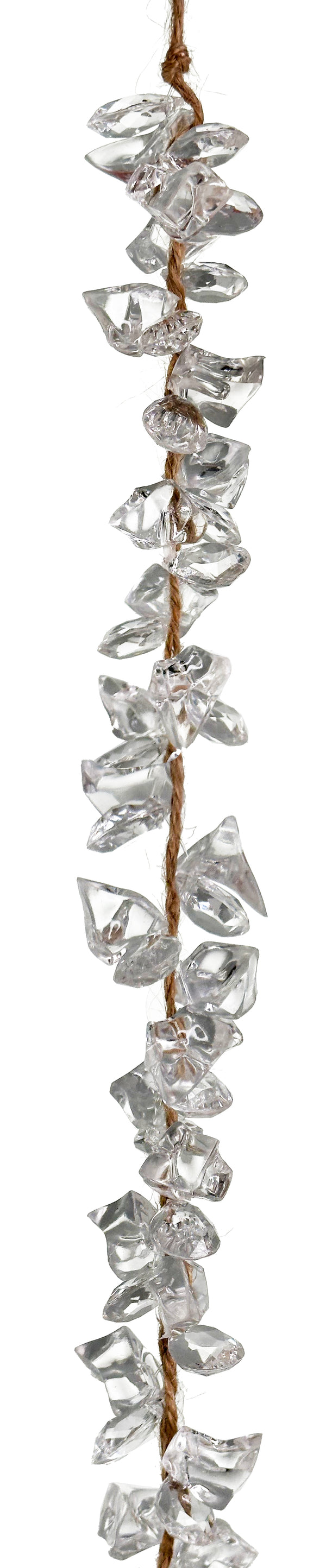 Ice cube garland clear 120cm