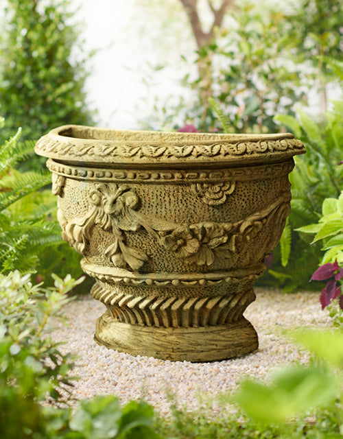 French Garland Half Planter