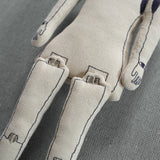 Automaton - Cotton Filled Ornament, Token, Doll, Embroidered