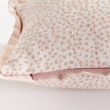 Britt Lumbar Indoor-Outdoor Pillow, Bulsh Pink