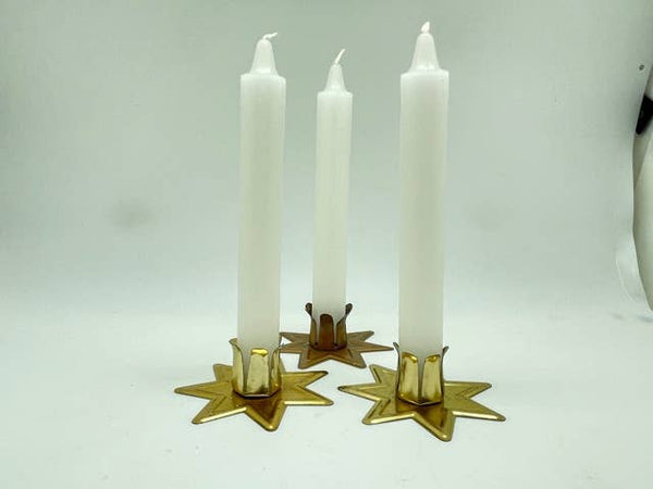 White Ritual Spell Magic Candle - Set of 12