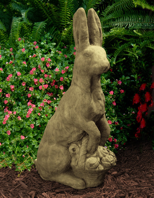 Bunny with Flower Basket