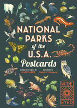 National Parks of the USA Postcards