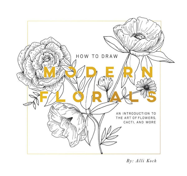 DRAW MODERN FLORALS (MINI)-PGI