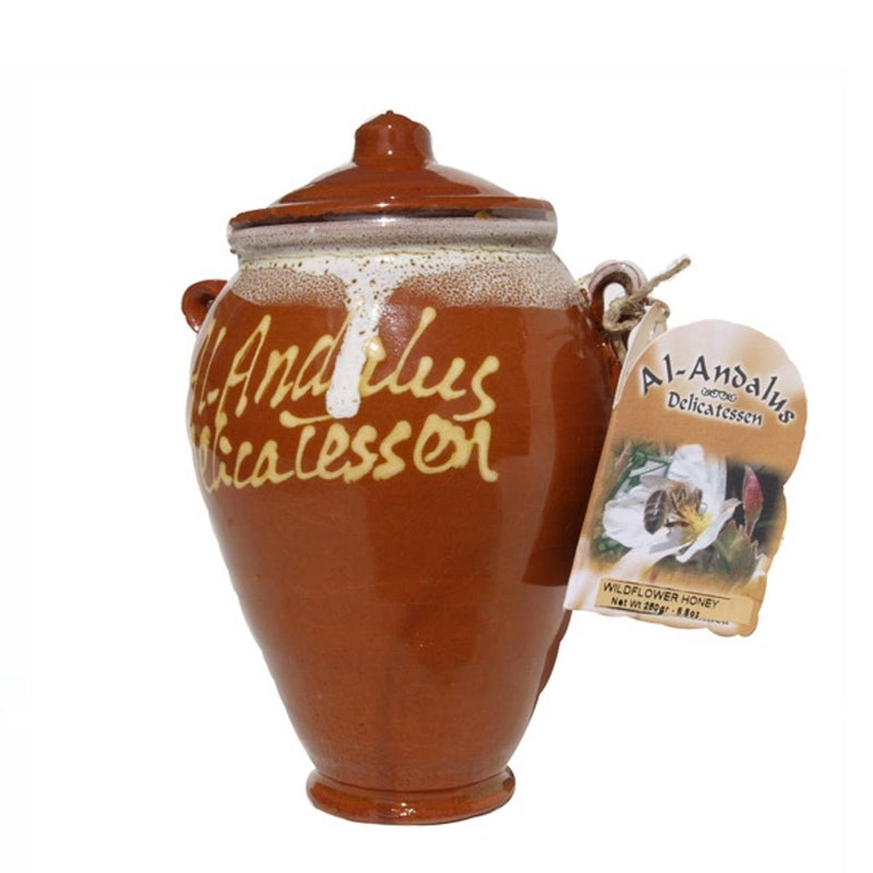 Al Andalus Delicatessen Mountain Honey Crock 8.8oz