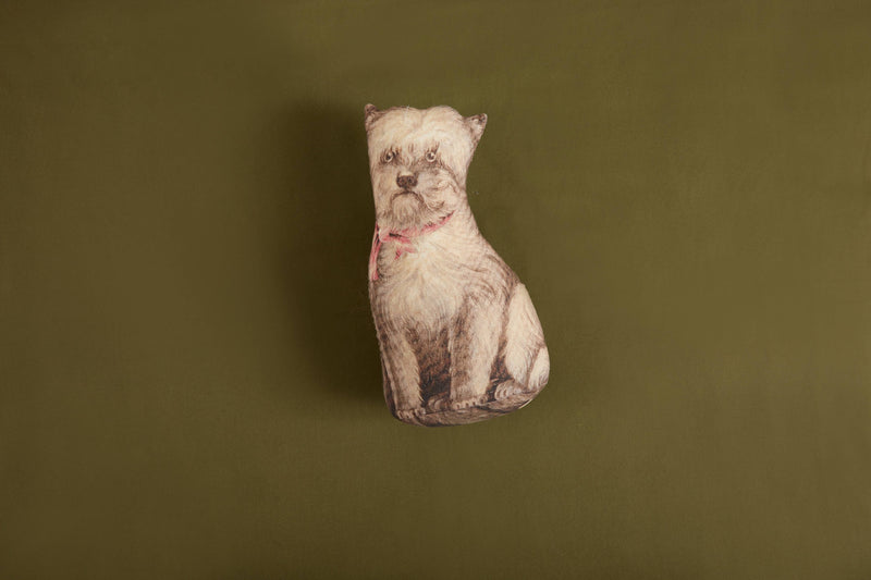 Vintage Terrier Pillow