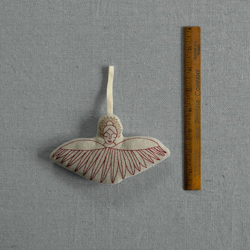 Cupid's Bow, Cotton & Lavender Ornament