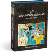 Puzzle 500 Book Basquiat Bird on Money (Galison)