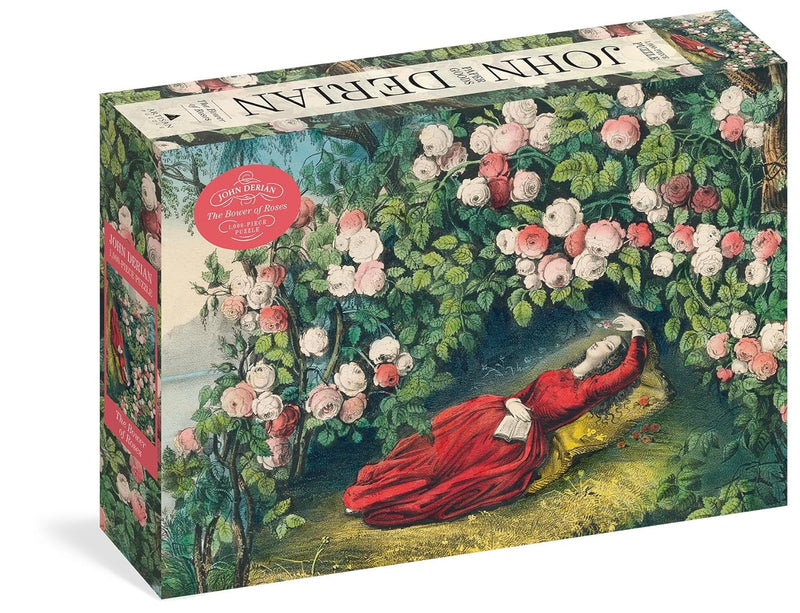 John Derian Paper Goods: The Bower of Roses 1,000-Piece Puzzle FORMAT: Jigsaw