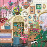 Puzzle 500pc in House Box Joy Laforme Flower Shop (Galison)