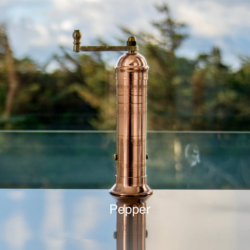Copper  9" pepper grinder