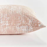 Hana Square Indoor-Outdoor Pillow 24", Blush Pink