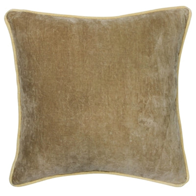 Andover Velvet Pillow, Goldenrod Yellow