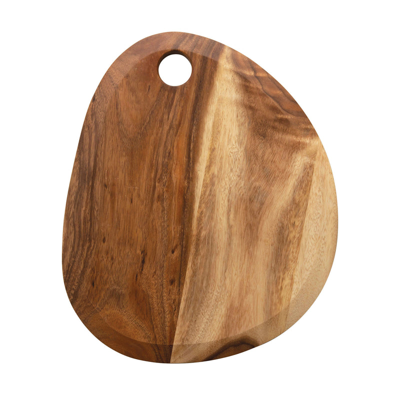 18"L Suar Wood Oval Cutting