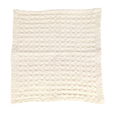 S/3 10-1/2" Sq Cotton Waffle