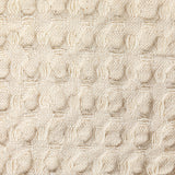 S/3 10-1/2" Sq Cotton Waffle